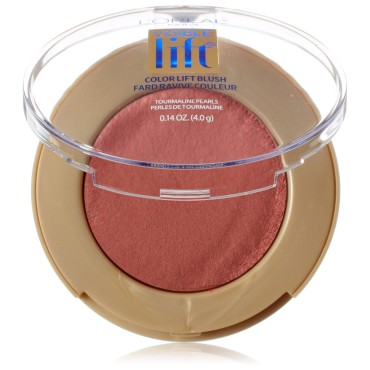 L'Oréal Paris Visible Lift Color Lift Blush, Berry Lift, 0.14 oz.