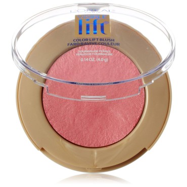 L'Oréal Paris Visible Lift Color Lift Blush, Pink Lift, 0.14 oz.