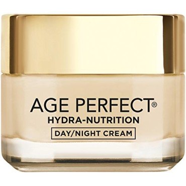 L'Oreal Paris Skin Care Age Perfect Hydra Nutrition Day/Night Cream, 0.5 Ounce