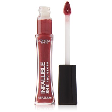 L'Oréal Paris Infallible 8 HR Pro Gloss, Sangria, 0.21 fl. oz.