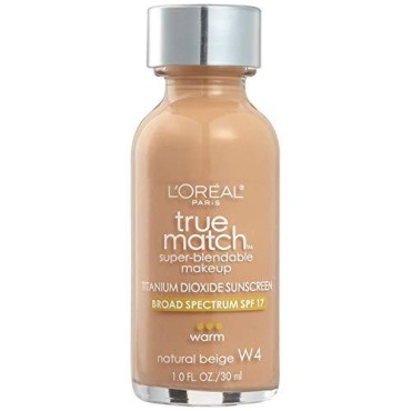 L'Oreal Paris Cosmetics True Match Super-Blendable Foundation Makeup, Sand Beige N5, 2 Count