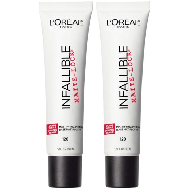 L'Oreal Paris Makeup Infallible Pro Matte-Lock Longwear Mattifying Face Primer
