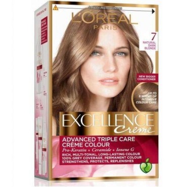 Excellence Creme Hair Colour 7 Natural Dark Blond