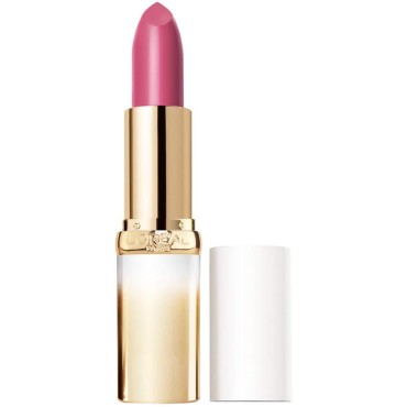L’Oréal Paris Age Perfect Satin Lipstick with Precious Oils, 206 Vibrant Fuchsia, 0.13 Ounce