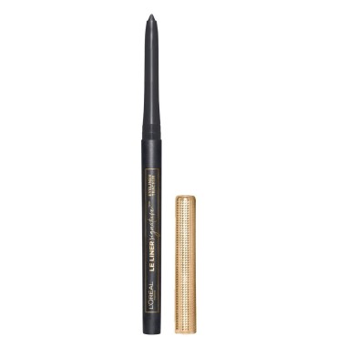 L’Oréal Paris Makeup Le Liner Signature Mechanical Eyeliner, Easy-Glide, Smudge Resistant, Bold Color, Long Lasting, Waterproof Eyeliner, Taupe Grey Tweed, 0.011 oz., 1 count