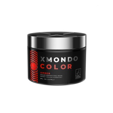 XMONDO Color Super Green Depositing Mask & Semi-Permanent Green Dye | Infused with Bond Booster Technology & Hyaluronic Acid for Nourishment, Revitalization & Repair, Vegan Formula, 8 Fl Oz 1-Pack