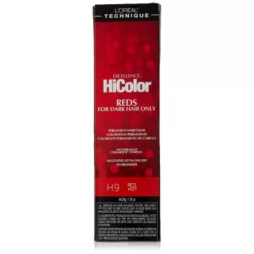 Loreal Excellence Hicolor H09 Tube Red Hot 1.74 Ounce (51ml)