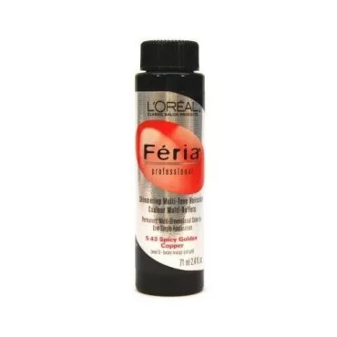 L'Oreal Feria Color # 5.43 2.4 oz. Spicy Golden Copper