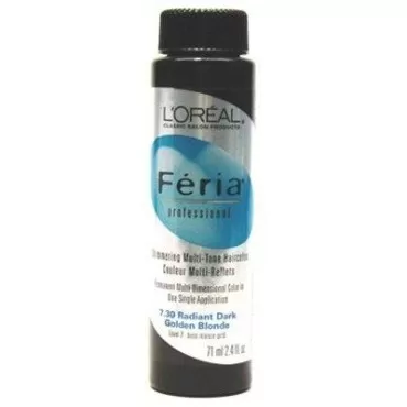 Loreal Feria Color #7.30 2.4oz Radiant Dark Golden Blond
