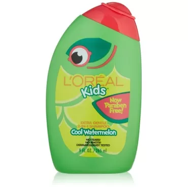 L'Oreal Kids Extra Gentle 2-in-1 Shampoo, Watermelon, 9 fl. oz.