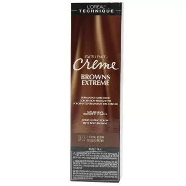 Loreal Excellence Creme Extreme Browns #Br-3 Med Golden Brown