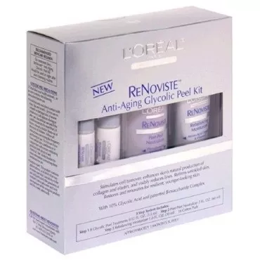 L'Oreal Dermo-Expertise ReNoviste Anti-Aging Glycolic Peel Kit