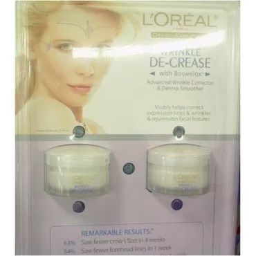 L'Oreal Dermo-Expertise Wrinkle De-Crease 2/1.7 oz. ea.