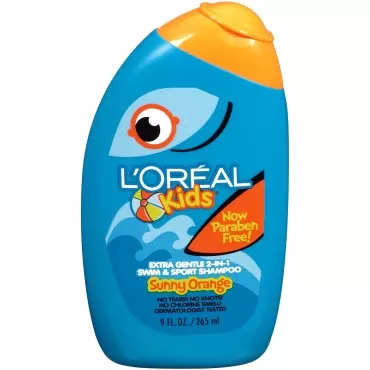 L'Oreal Kids Sh Swim Orng Size 9z L'Oreal Sunny Orange Kids Swim Shampoo