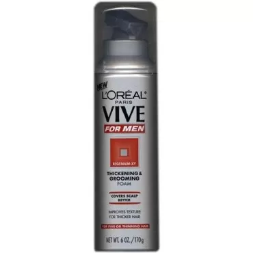 L'Oréal Paris Vive For Men Thickening & Grooming Foam 6 Oz.