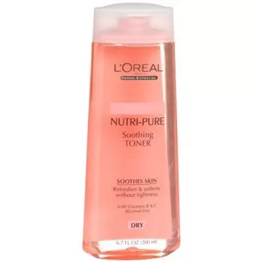 L'oreal Dermo-expertise Nutri-pure Skin Toner, 6.5-Ounces (Pack of 3)