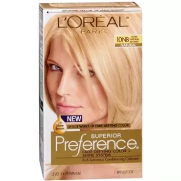 Superior Preference Rich Luminous Conditioning Colorant, Level 3 Permanent, Ultra Natural Blonde/Natural 10NB (Pack of 3)