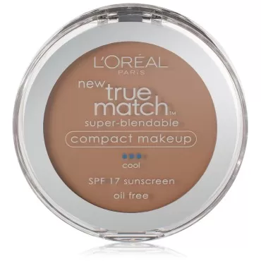 L'Oreal Paris True Match Super-Blendable Compact Makeup, Shell Beige, 0.30 Ounces