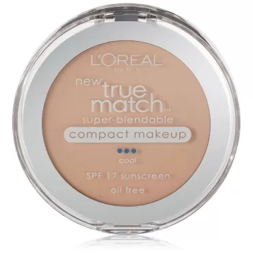 L'Oreal Paris True Match Super-Blendable Compact Makeup, Alabaster, 0.30 Ounces