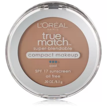 L'Oreal Paris True Match Super-Blendable Compact Makeup, Classic Beige, 0.30 Ounces