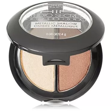 L'Oreal Paris Studio Secrets Professional Energizes Shadow Duo, 810 Metallic