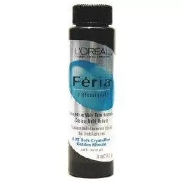L'Oreal Feria Color # 8.03 2.4 oz. Soft Crystalline Golden Blonde (Case of 6) by L'Oreal Paris