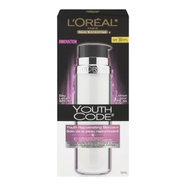 L'oreal Youth Code Day Lotion Spf, 14.99-Fluid Ounce