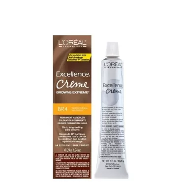 Loreal Excellence Creme Extreme Browns #Br-4 Med Red Brown