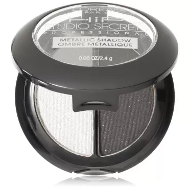 L'oreal Hip Studio Secrets Professional Metallic Duos, Platinum, 0.08-Ounce (Pack of 5)
