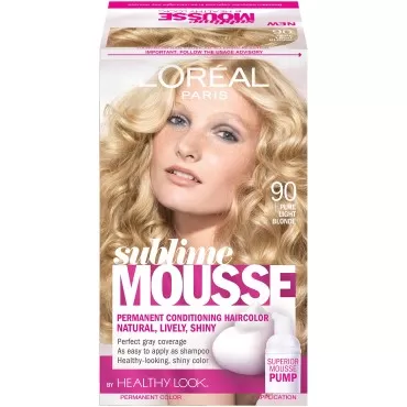 L'oreal Paris Sublime Mousse By Healthy Look, Pure Light Blonde
