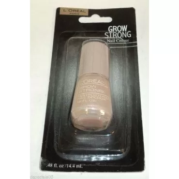 Loreal Grow Strong! Restructuring Nail Colour, 303 Pinkette, 0.48 Fl Oz