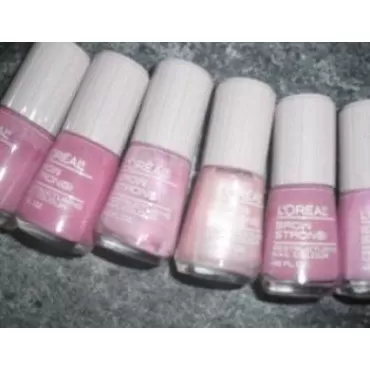 Loreal Grow strong! Restructuring Nail Colour, 205 Mauve Dure, 0.48 Fl Oz