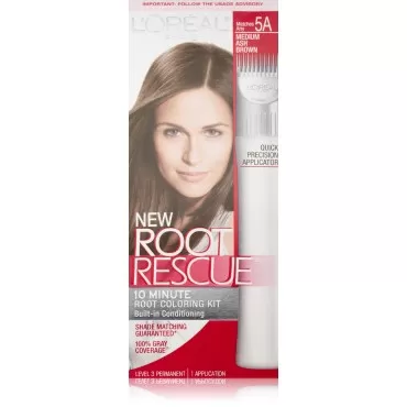 L'Oreal Root Rescue, No.5A Medium Ash Brown