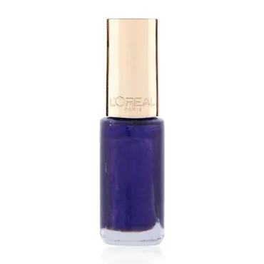 L'Oréal Paris Color Riche Nail Nail Polish Color 609 Divine Indigo (Vernis Nail Polish) 0.2 oz