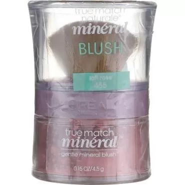 L'Oreal Paris True Match Gentle Mineral Blush, Soft Rose [488] 0.15 oz (Pack of 2)
