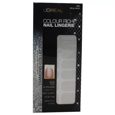 Loreal Limited Edition Diamond Collection Nail Lingerie - 701 Bling Addict