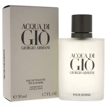 Giorgio Armani Acqua Di Gio Eau De Toilette Spray for Men, 1.7 Ounce, White, 1.7 Fl. Oz