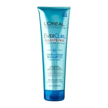 L'Oreal Evercurl Hydracharge Shampoo, 8.5 Fluid Ounce