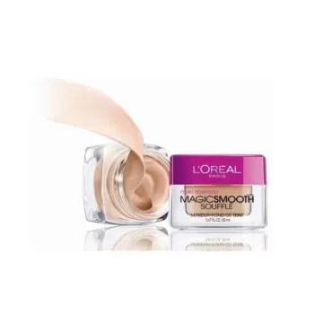 L'Oreal Paris Studio Secrets Professional Magic Smooth Souffle Makeup, Classic Ivory, 0.67 fl oz. (2 pack)