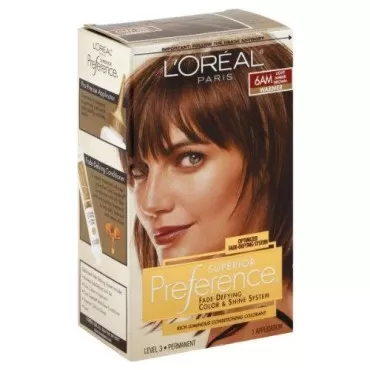 L'Oreal Superior Preference - 6AM Light Amber Brown (Warmer) 1 Each (Pack of 3)