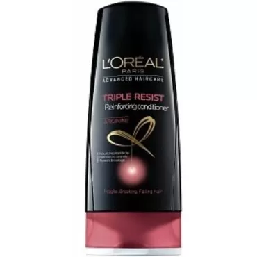 L'Oreal Paris Arginine Triple Resist Reinforcing Conditioner 25.4 oz (Pack of 4)