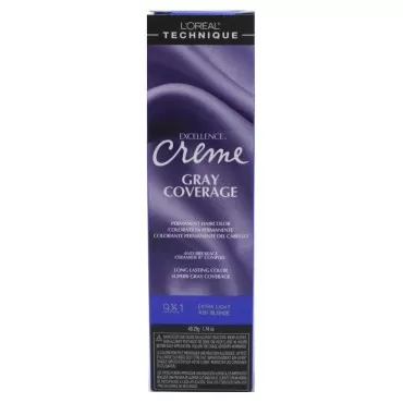 Loreal Excellence Creme Color #9 1/2.1 X-Lt Ash Blonde #1.74 (51ml) (3 Pack)