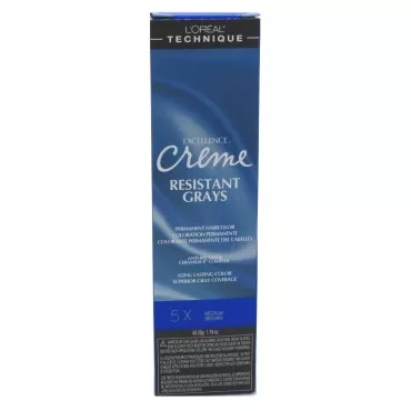 Loreal Excel Creme Resist#5X Medium Brown 1.74oz (3 Pack)