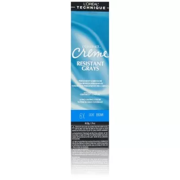 Loreal Excel Creme Resist#6X Light Brown 1.74oz (3 Pack)