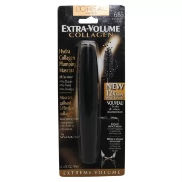 L'Oreal Paris Voluminous Extra-Volume Collagen Mascara, Black Brown [685] 0.34 oz