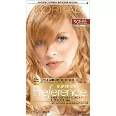 L'Oreal Superior Preference - 9GR Light Reddish Blonde (Warmer) 1 Each