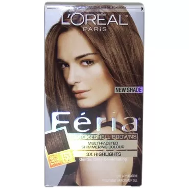 L'Oreal Paris Feria Multi-Faceted Shimmering Color, Cool Medium Brown [T53] 1 ea