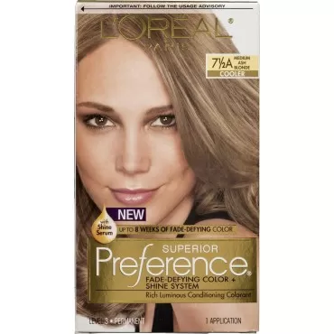 Loreal 7.5A Medium Ash Blonde Kit(4 Packs)