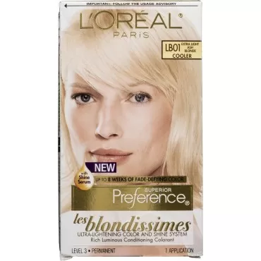 L'Oreal Superior Preference Les Blondissimes - LB01 Extra Light Ash Blonde 1 Each (Pack of 4)