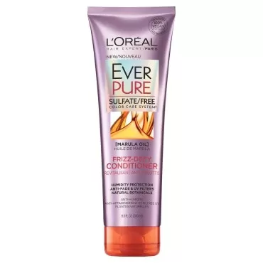 L'Oreal EverPure Frizz-Defy Conditioner 8.5 oz Pack of 4 - Packaging May Vary